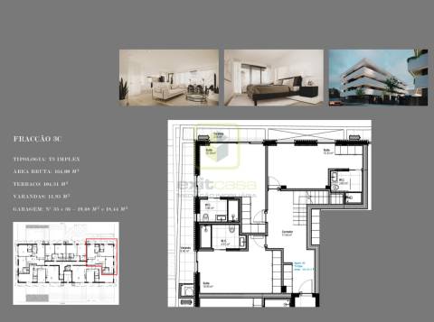 Apartamento T3 Implex