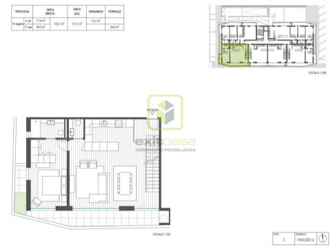 Apartamento T4 Duplex