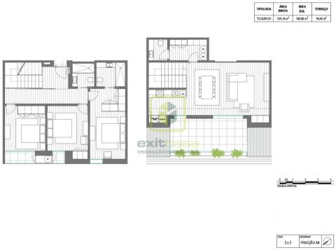 Apartamento T3 Duplex
