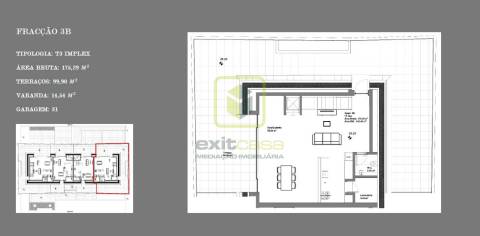 Apartamento T3 Implex