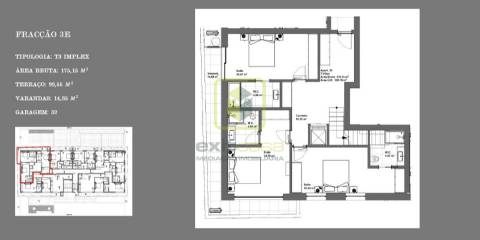 Apartamento T3 Implex