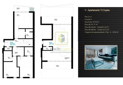 Apartamento T3 Duplex em Aveiro