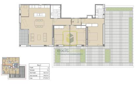 Apartamento T3 em Aveiro