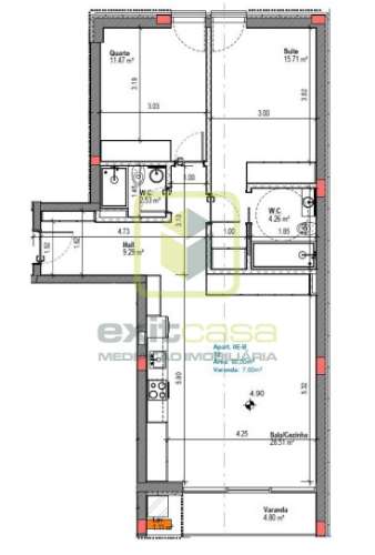 Apartamento T2 na Praia da Vagueira