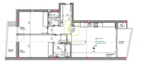 Apartamento T2 na Praia da Vagueira