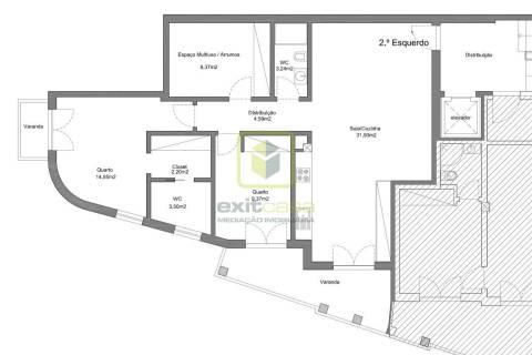 Apartamento a 10 minutos da Praia de Mira