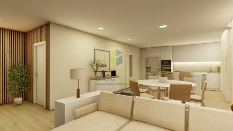 Apartamento T2 em fase de construção