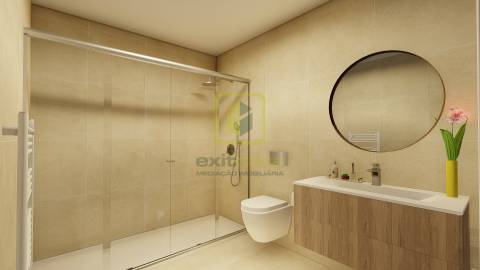 Apartamento T2 em fase de construção