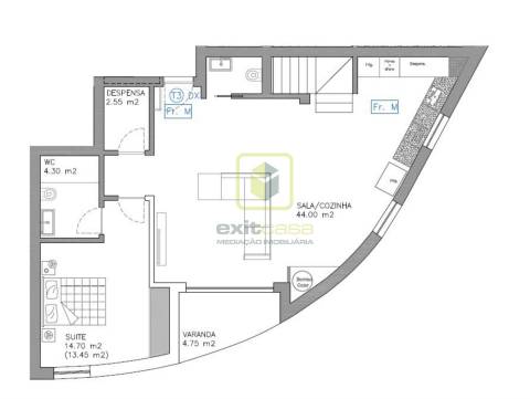 Apartamento T3 Duplex com Terraço em Aveiro