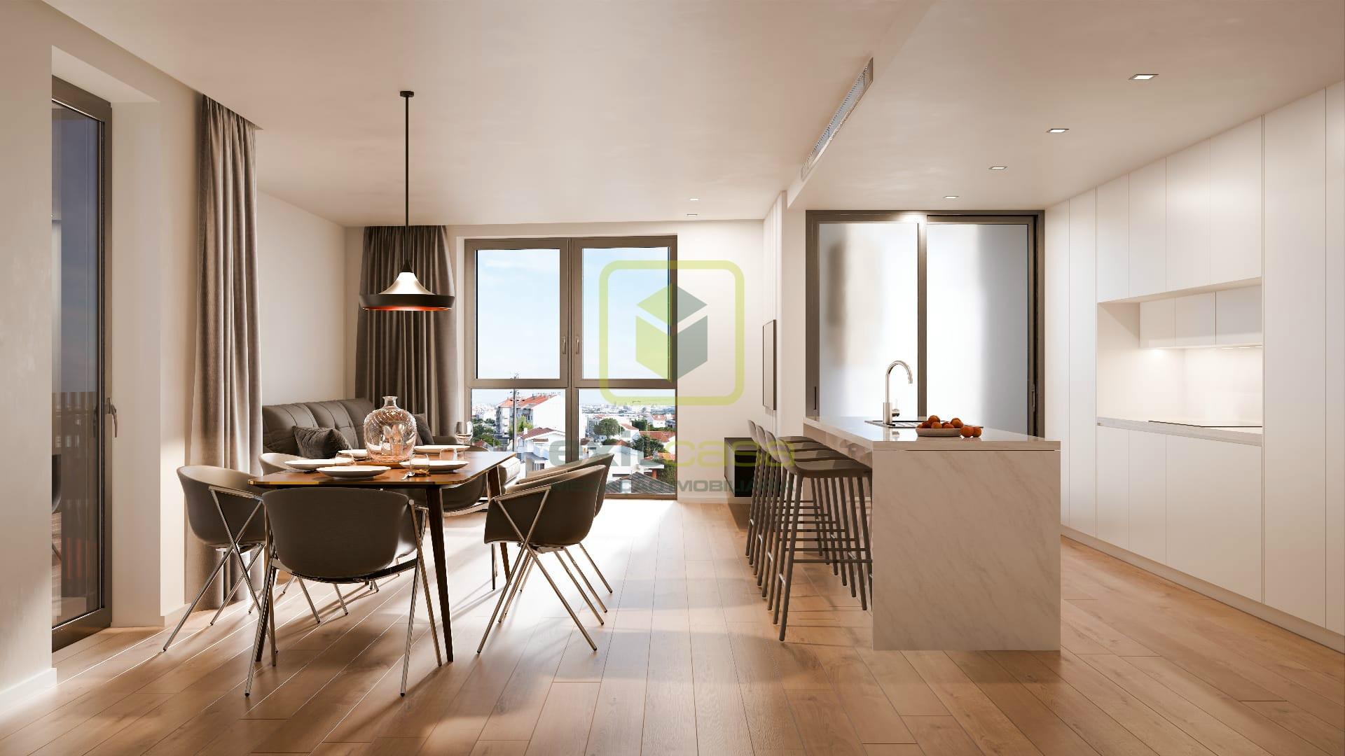 Apartamento T1 em Construção