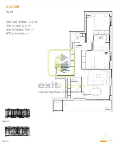 Apartamento T2 em Aveiro