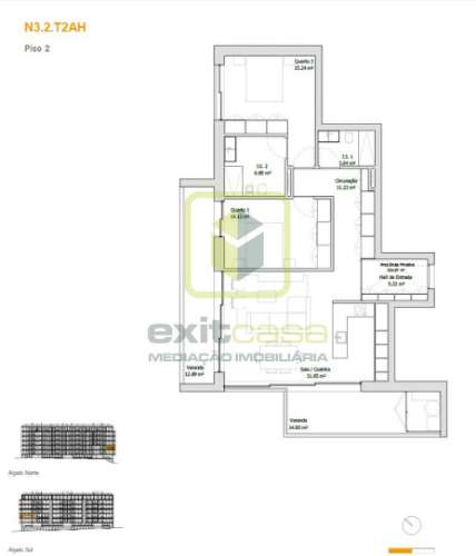 Apartamento T2 em Aveiro