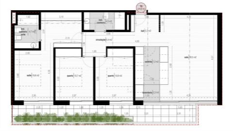 Apartamento T3 à Praia de Leça da Palmeira