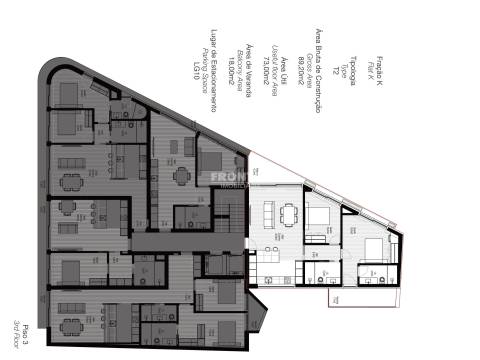Fantástico Apartamento T2 -  Zona Premium | Arca D´Água, Paranhos