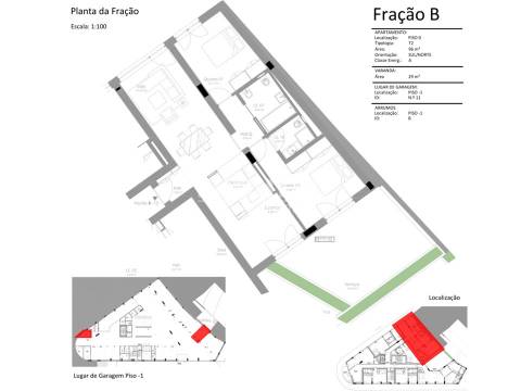 Novo Apartamento T2 no Bonfim