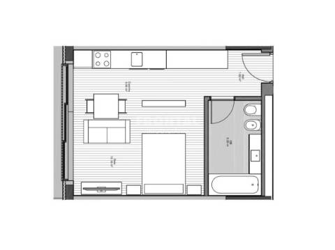 Venda de apartamento T0 novo na Baixa do Porto | Bonfim, Porto