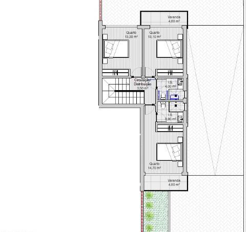 Moradia T4 Geminada - 300 m2 | Centro De Mirandela, Bragança