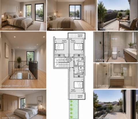Moradia T4 Geminada - 300 m2 | Centro De Mirandela, Bragança