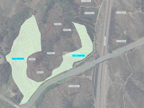 Terreno com 70.616 m² para comércio ou apoio a indústria | Zona Industrial de Campo, Valongo.