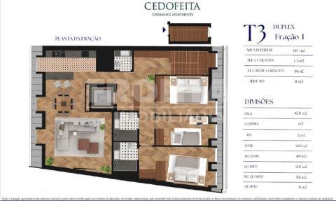 Apartamento T3 DUPLEX | Cedofeita, Porto