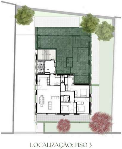 T3 com jardim privativo no Paulo Dias Novais 45 – Porto