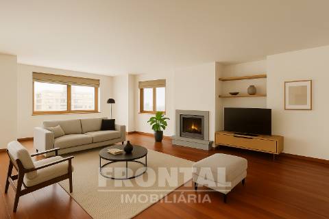 Apartamento T3 (7º Andar) + Garagem + Vistas Mar | Matosinhos Sul, Porto