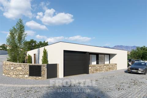 Terreno com Projeto (Moradia Moderna + Piscina) | Vilar de Mouros, Caminha, Viana Do Castelo