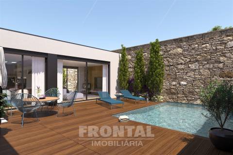 Terreno com Projeto (Moradia Moderna + Piscina) | Vilar de Mouros, Caminha, Viana Do Castelo