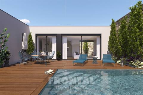 Terreno com Projeto (Moradia Moderna + Piscina) | Vilar de Mouros, Caminha, Viana Do Castelo
