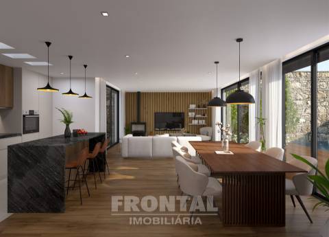 Terreno com Projeto (Moradia Moderna + Piscina) | Vilar de Mouros, Caminha, Viana Do Castelo