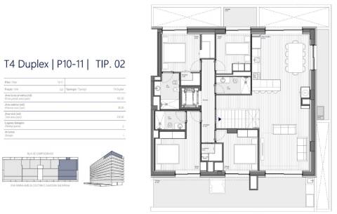 T4 duplex penthouse - Novo - Matosinhos - Leça Palmeira