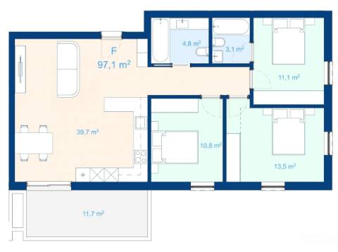 Apartamento T3 com Varanda | Condomínio Privado com Conceito Contemporâneo