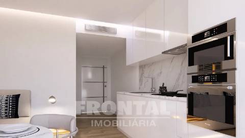 Apartamento T1 com Varanda | Condomínio Privado com Conceito Contemporâneo