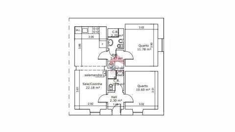 Moradia Rústica T2 Venda em Giões,Alcoutim