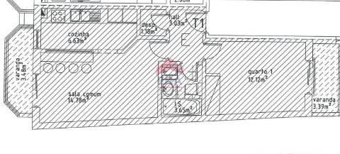 Apartamento T1 Venda em Vila Nova de Cacela,Vila Real de Santo António