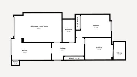 Apartamento T2 Venda em Montenegro,Faro