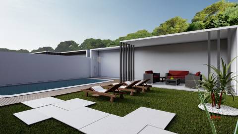 Moradia Térrea com piscina