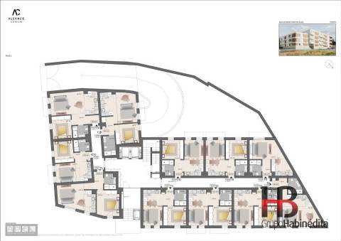 ​​​Apartamentos no Polo Universitário em Paranhos junto ao metro, T1 e T0.