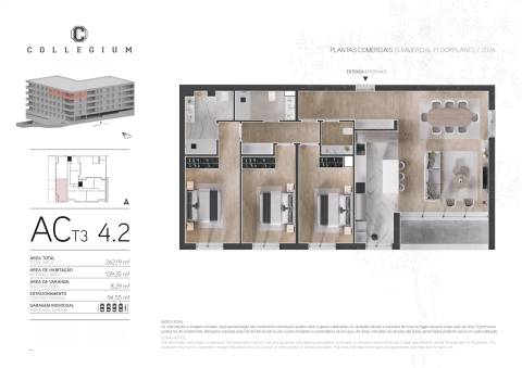Apartamento T3 Venda em Canidelo,Vila Nova de Gaia
