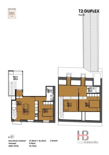 Apartamento T2 DUPLEX Venda em Ermesinde,Valongo