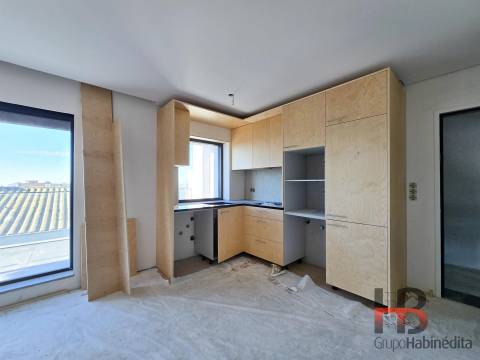 Apartamento T1 com terraço em Matosinhos. NOVA CONSTRUÇÃO.