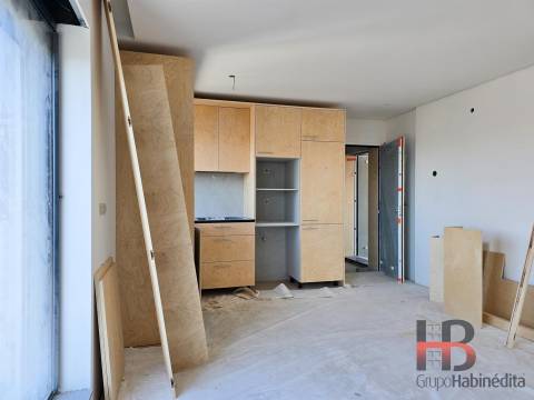Apartamento T1 com terraço em Matosinhos. NOVA CONSTRUÇÃO.