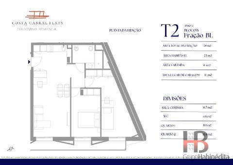 Apartamento T2 Venda em Paranhos,Porto