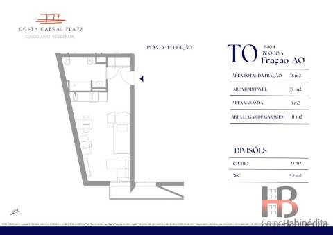 Apartamento T0 Venda em Paranhos,Porto