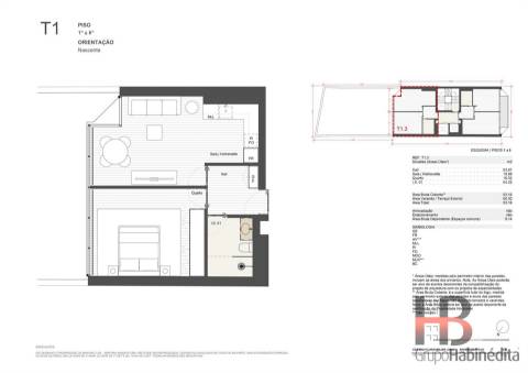Apartamento T1 Venda em Matosinhos e Leça da Palmeira,Matosinhos