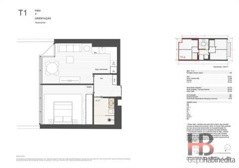 Apartamento T1 Venda em Matosinhos e Leça da Palmeira,Matosinhos