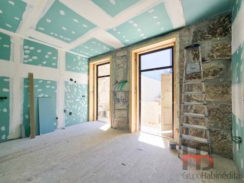 Estúdio no Porto com jardim privativo.