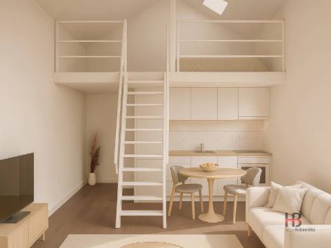 Apartamento T1+1 Mezanino à Venda em Cedofeita – Porto
