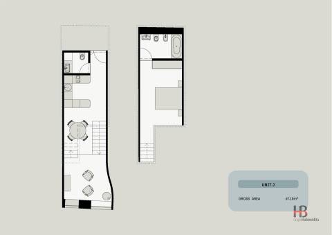 Apartamento T1 Duplex de Luxo no Cais de Gaia | Vista Panorâmica sobre o Rio Douro - Empreendimento