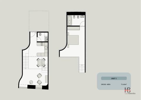 Apartamento T1 Duplex de Luxo no Cais de Gaia | Vista Panorâmica sobre o Rio Douro - Empreendimento